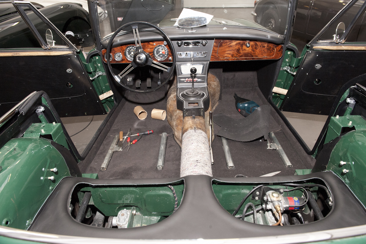 Austin Healey MKIII 3000 interieur project – 15