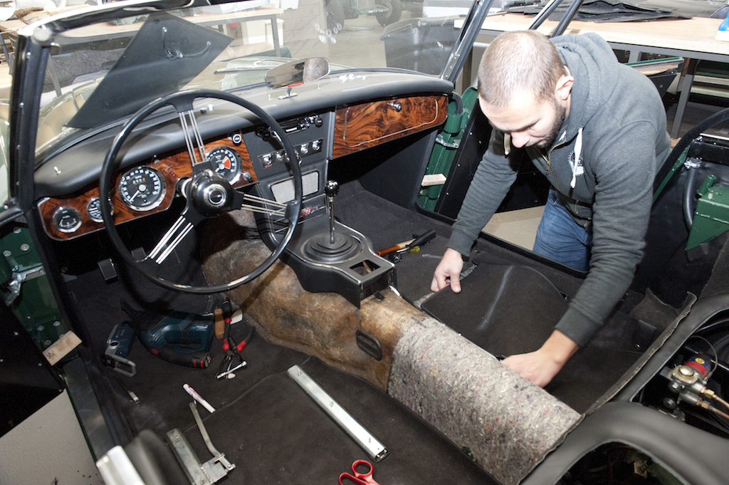 Austin Healey MKIII 3000 interieur project – 27