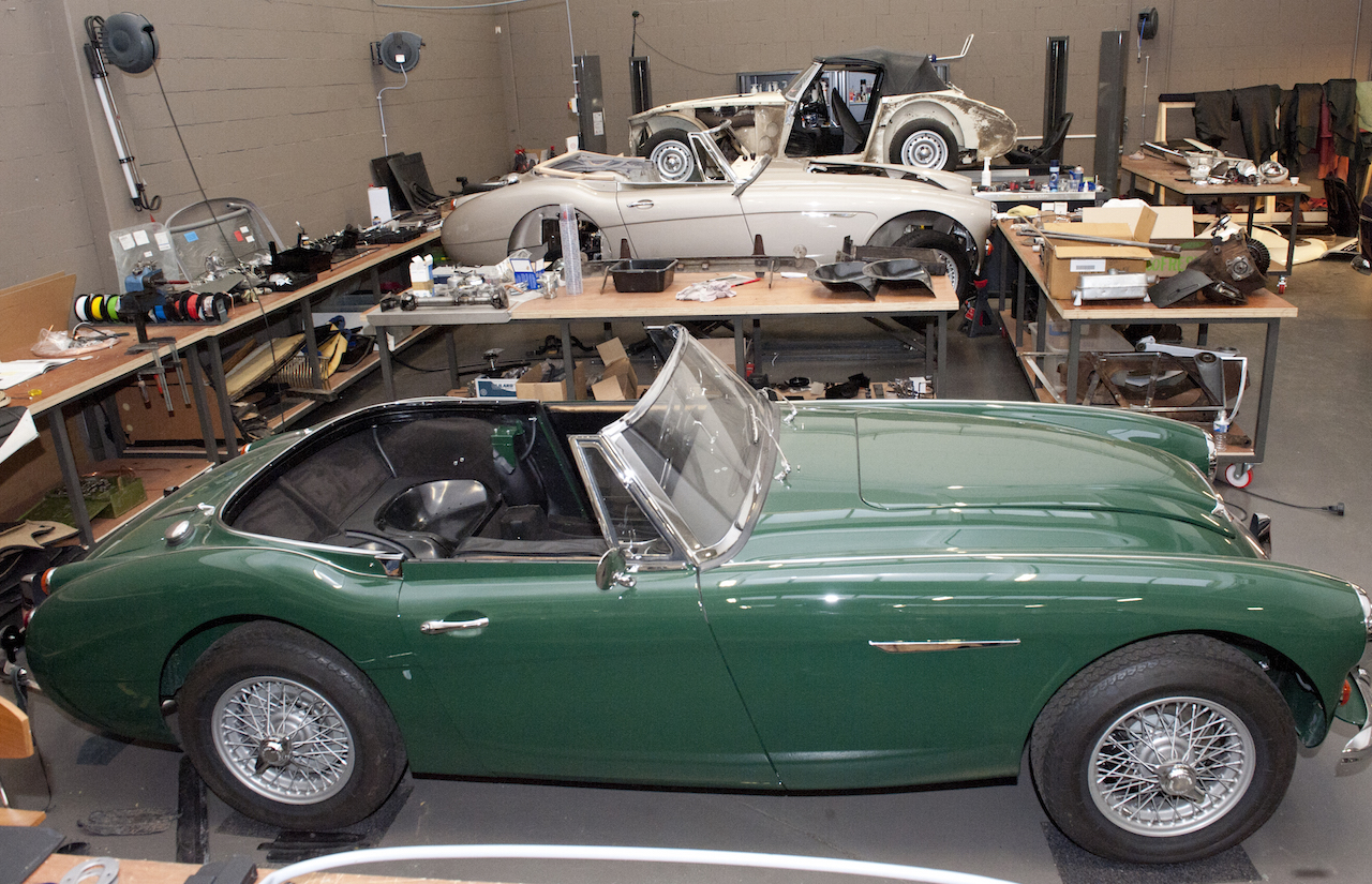 Austin Healey MKIII 3000 interieur project – 28